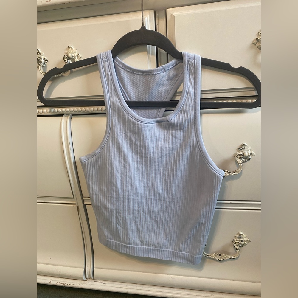 lululemon ebb to street crop tank